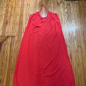 NWT Old Navy Coral Sleeveless Sundress